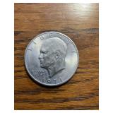 1971D  Eisenhower dollar