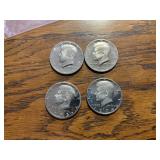 (4) Proof Kennedyï¿½s half dollar
