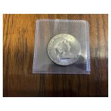 1952 silver Benjamin half dollar