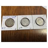 (3) tokens with pigs on them