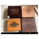 (4). Cigar boxes.Cameroon, Olivia, sancho panda