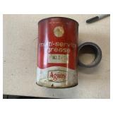 Agway multi-service grease can