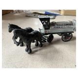 Ertl 1991 the Texas company horses pulling tanker