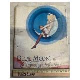 Blue moon full fashioned silk stockings