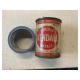 Kendall grease can