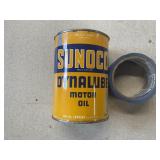 Sunoco Dynalube motor oil can