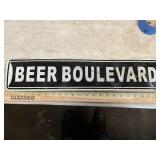 Beer Boulevard sign