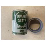 Quaker state motor oil can