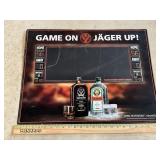 Jï¿½ger up game time Jagermeister whiskey sign