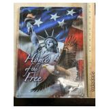 Home of the Free sign