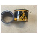 Dutch boy white lead can