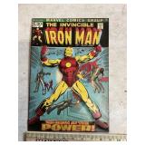 The invincible iron man the birth of power sign