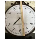 Paris fonderie de cuivre clock