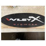 Wiley X eyewear sign