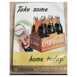 Take some home today Coca Cola sign
