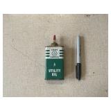 Cities Service Utility Oil can