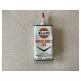 Gulf Household Oil can