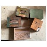 (5) cigar boxes