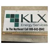 KLX energy service sign