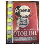 A-Penn Motor oil can from Butler Pa