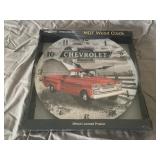 Chevrolet MDF wood clock