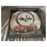 Chevrolet MDF wood clock