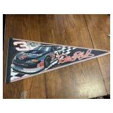 Dale Earnhardt pennant Rockingham Raceway first