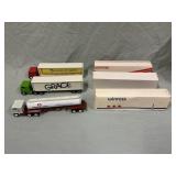 (3) 1/64 Winross Trucks in Boxes