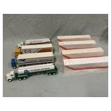 (4) 1/64 Winross Trucks in boxes