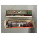 (2) Very Old 1/64 Winross Trucks in boxes