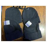 (4) mens beanies