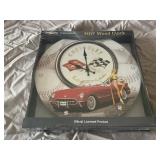 Chevrolet MDF wood clock