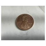 One AVDP ounce .999 Copper round penny