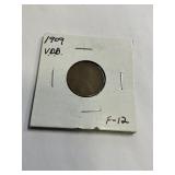 1909 VDB Wheat Penny