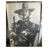 Large Clint Eastwood poster print