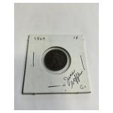 1864 Indian Head penny Civil War era