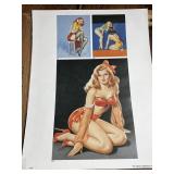 Peter Driben Pin Up Girls- out of a book