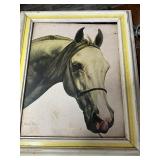 Vintage Arabian Horse print by artist Sharon