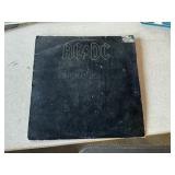 AC/DC Back in black album dated 1980