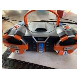 Hotwheels radio/cd player compatible with an aux