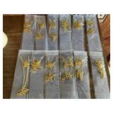 (12) necklaces w/earrings nos