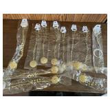 (12) necklaces w/ earrings nos