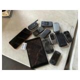 Cellphones and tablet untested untried