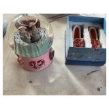 I love Lucy snow-globe and salt and pepper shakers