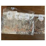 (12) kids necklaces w/earrings nos