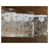 (12) kids necklaces w/earrings nos