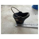 Cast iron mini coal bucket