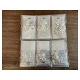 (12) pairs of earrings nos