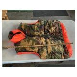 Winchester Reversible vest, blaze orange and