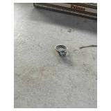 Ring marked sterling SZ unknown